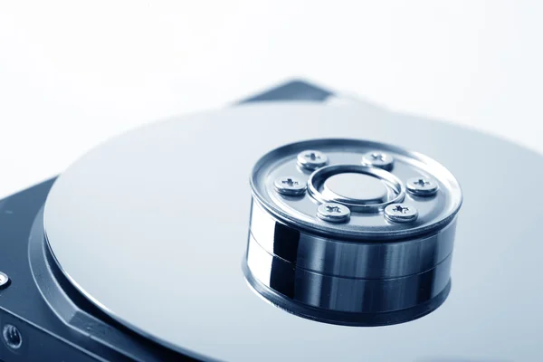 Opened hard disk drive Stock Picture