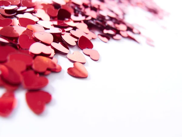 Hearts confetti — Stock Photo, Image