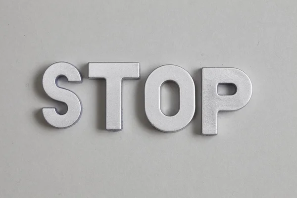 Stop icon — Stock Photo, Image