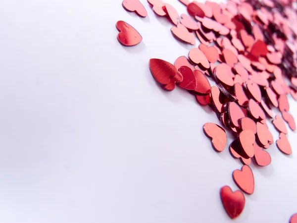 Hearts confetti — Stock Photo, Image