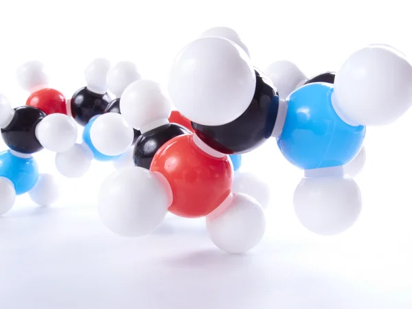 Молекулярная модель — стоковое фото