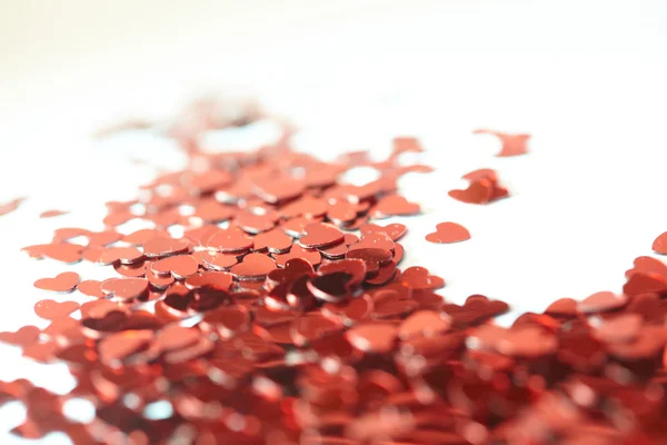 Hearts confetti — Stock Photo, Image