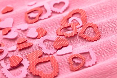 Sevgililer Günü için kalpler