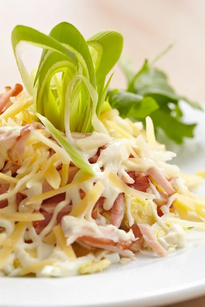 Salade met ham — Stockfoto