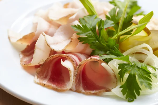 Meat appetizer — Stock Photo, Image