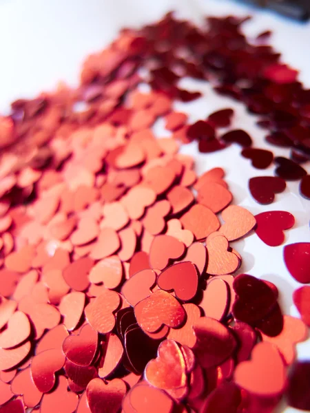 Hearts confetti — Stock Photo, Image