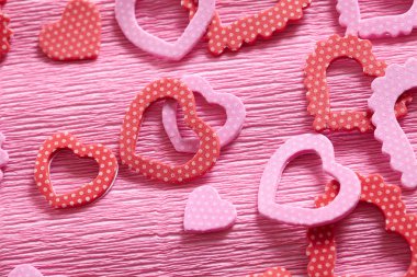 Sevgililer Günü için kalpler