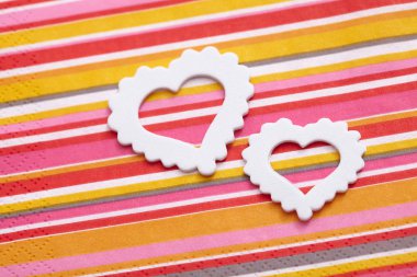 Sevgililer Günü için kalpler