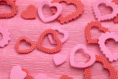 Sevgililer Günü için kalpler