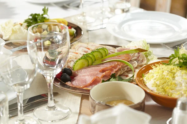 Wedding table — Stock Photo, Image