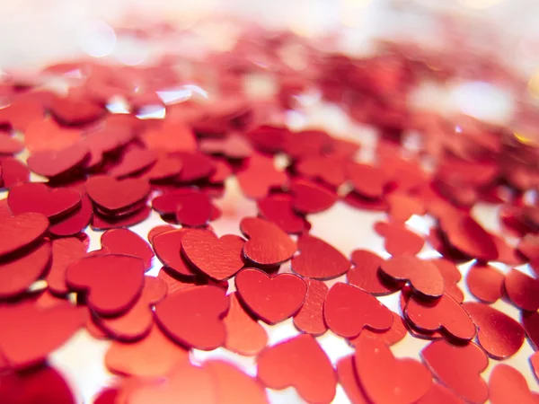 Hearts confetti — Stock Photo, Image