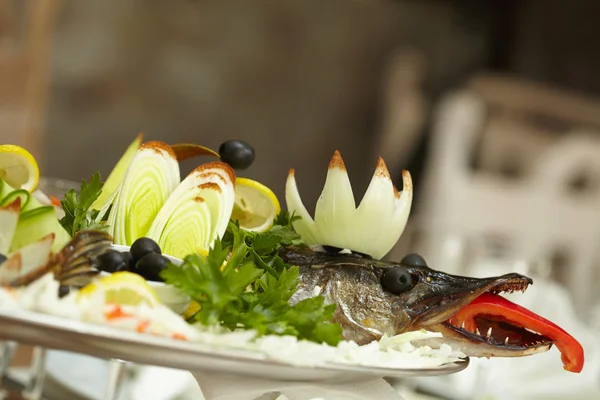 Stuffed fish — Stock Image Stuffed fish Royalty Free Stock Images