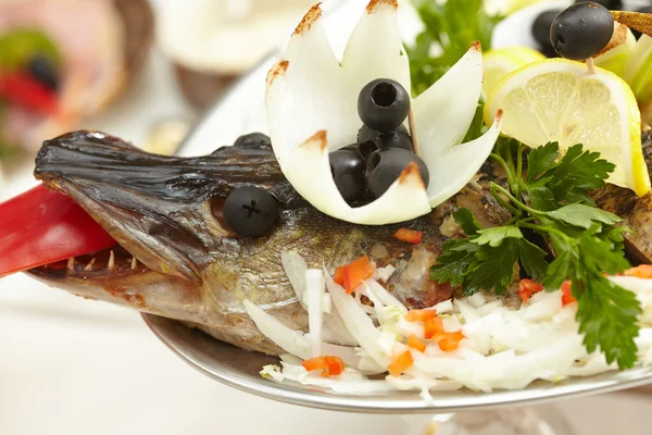 Stuffed fish — Stock Image Stuffed fish Royalty Free Stock Images