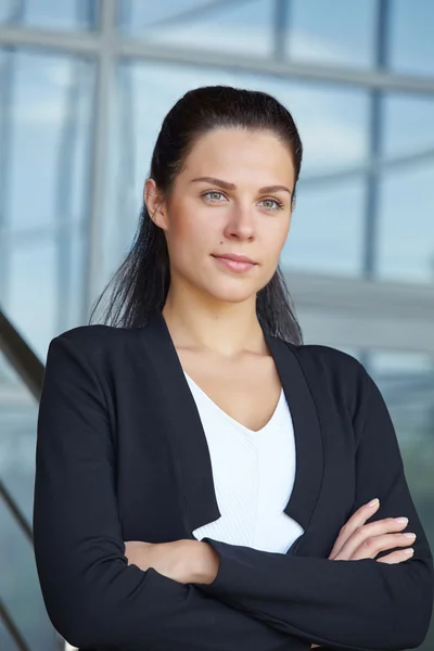 Businesswoman outdoor — Stock Photo, Image