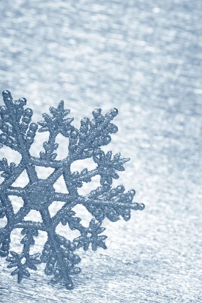 Copo de nieve de plata —  Fotos de Stock