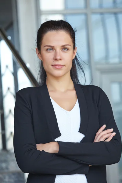 Businesswoman outdoor — Stock Photo, Image