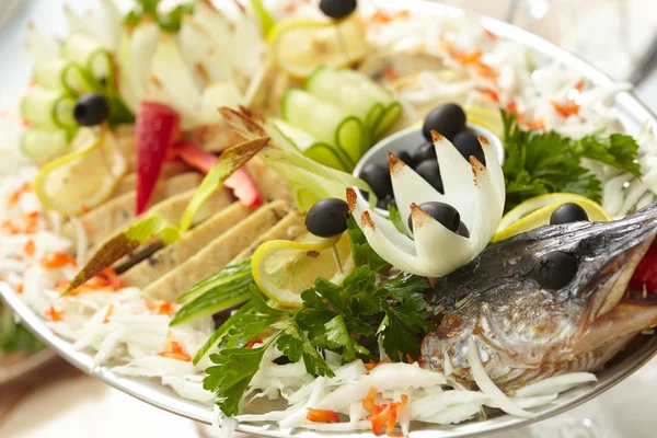 Stuffed fish — Stock Image Stuffed fish Royalty Free Stock Images