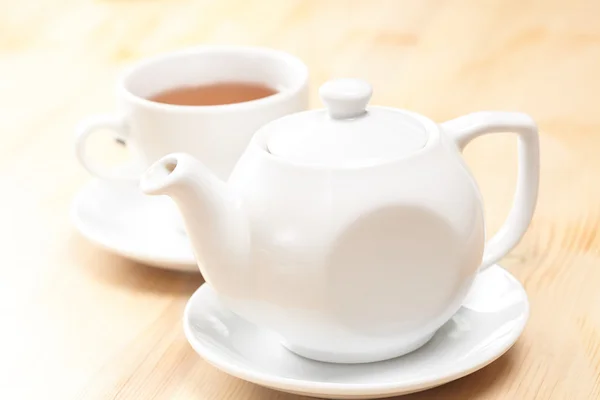 Teapot with tea — Stock Photo, Image