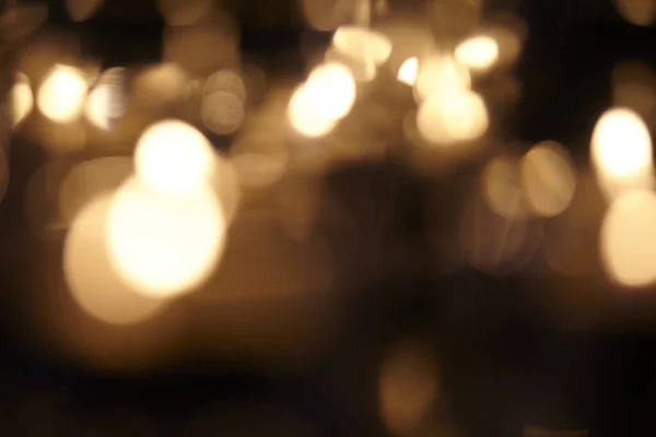 Kerzenlichter Auf Dem Dunklen Hintergrund — Stockfoto