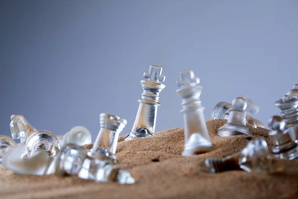 Chess Game Intellectual Intelligence — Stock Photo, Image