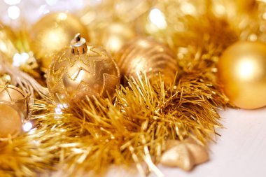 Noel ve Yılbaşı tatil kompozisyon. 