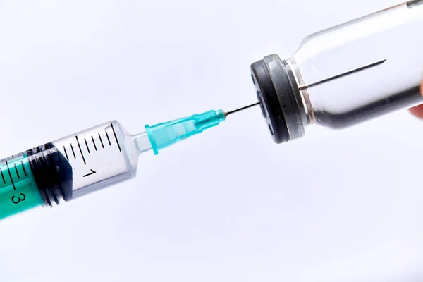 Vaccin Flacon Avec Seringue Image En Vente