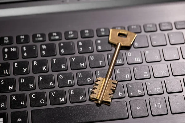 计算机键盘上的键 免版税图库图片