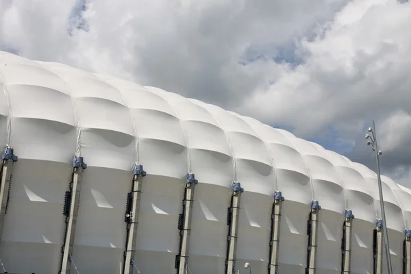 Techo del estadio en Poznan Imagen de archivo