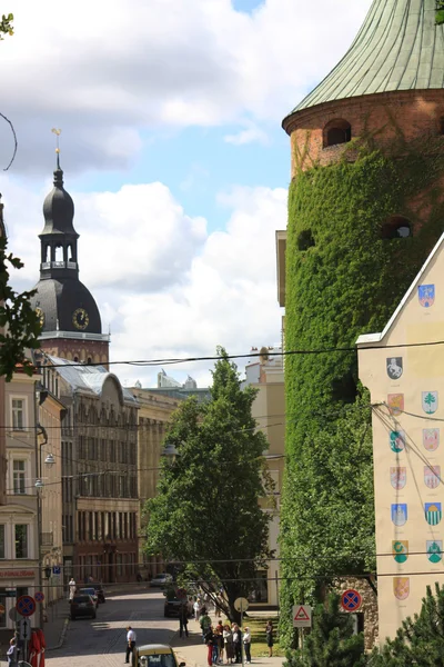 Oude binnenstad in Riga — Stockfoto