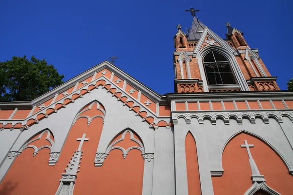 Gereja di pemakaman Rasu di Vilnius — Stok Foto