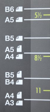 Kağıt Boyutu a3, a4, a5, b4, b5, b6 üzerinde lazer Fotokopi makinesi