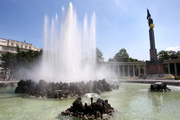 Schwarzenbergplatz，维也纳，奥地利 — 图库照片