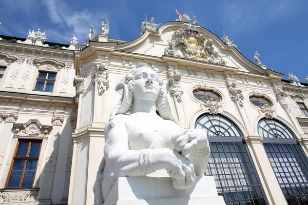 Castillo barroco Belvedere en Viena, Austria — Foto de Stock