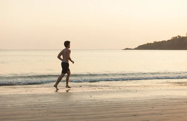 Evening jog — Stock Photo, Image