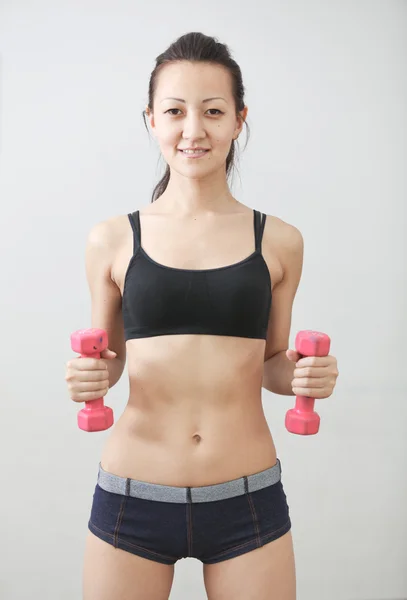 Yoga class room — Stock Photo, Image