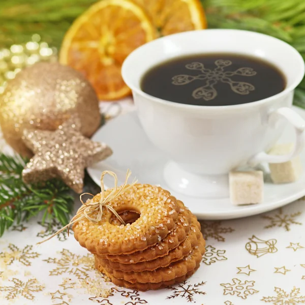 クリスマス コーヒー — ストック写真