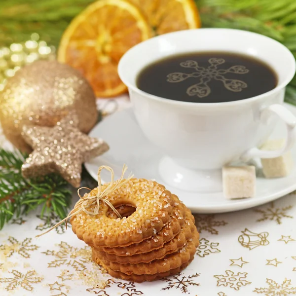 Café de Navidad — Foto de Stock