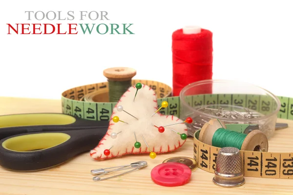 Werkzeuge für Handarbeit — Stockfoto