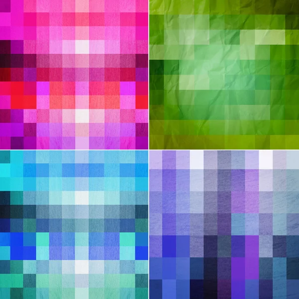 Nuevo fondo abstracto con mosaico de colores — Foto de Stock