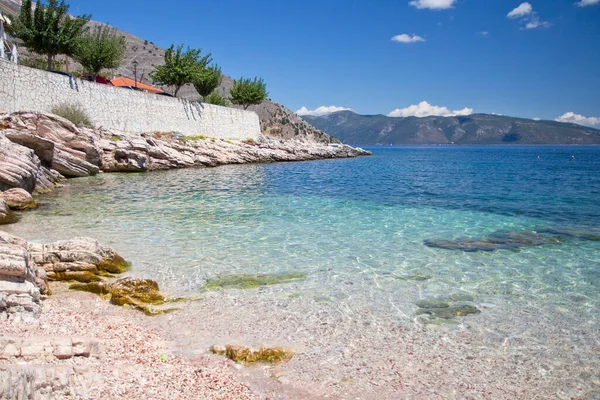 Strand Kefalonia Greec - Stock-foto