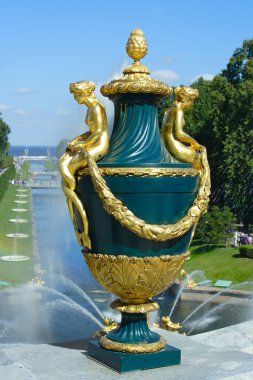 Peterhof, dekoratif vazo