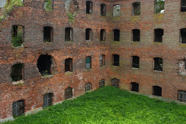 Schlisselburg, rovine del territorio fortezza — Foto Stock