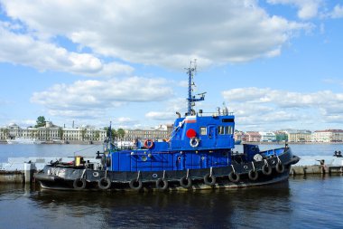 Saint-petersburg, iskelede römorkör