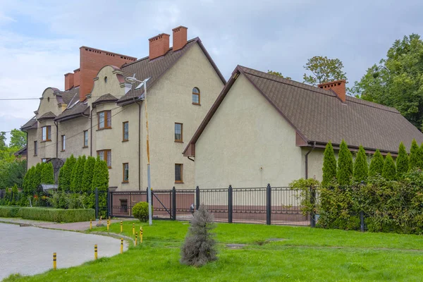 Kaliningrado Edificio Residencial Privado Tres Plantas Con Una Parcela Jardín — Foto de Stock