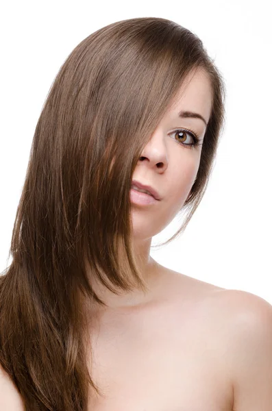 Sexy woman with beautiful hair Stock Photo