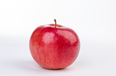 izole Kırmızı elma