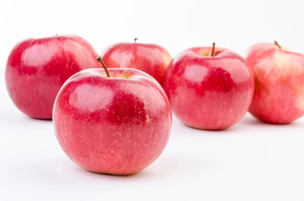 Grup Kırmızı elma — Stok fotoğraf
