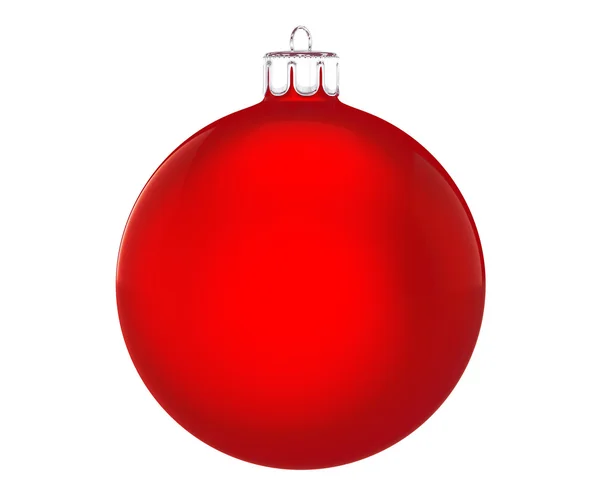 Perfect christmas ball on white background — Stock Photo, Image