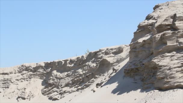 Duna de areia do deserto — Vídeo de Stock