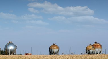 Sanayi gaz tankları